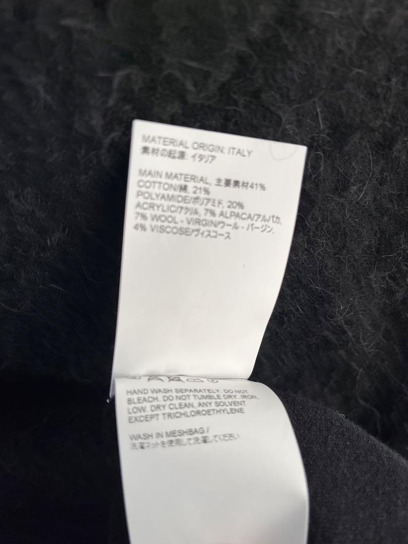 トップス our legacy shrunken fullzip polo black