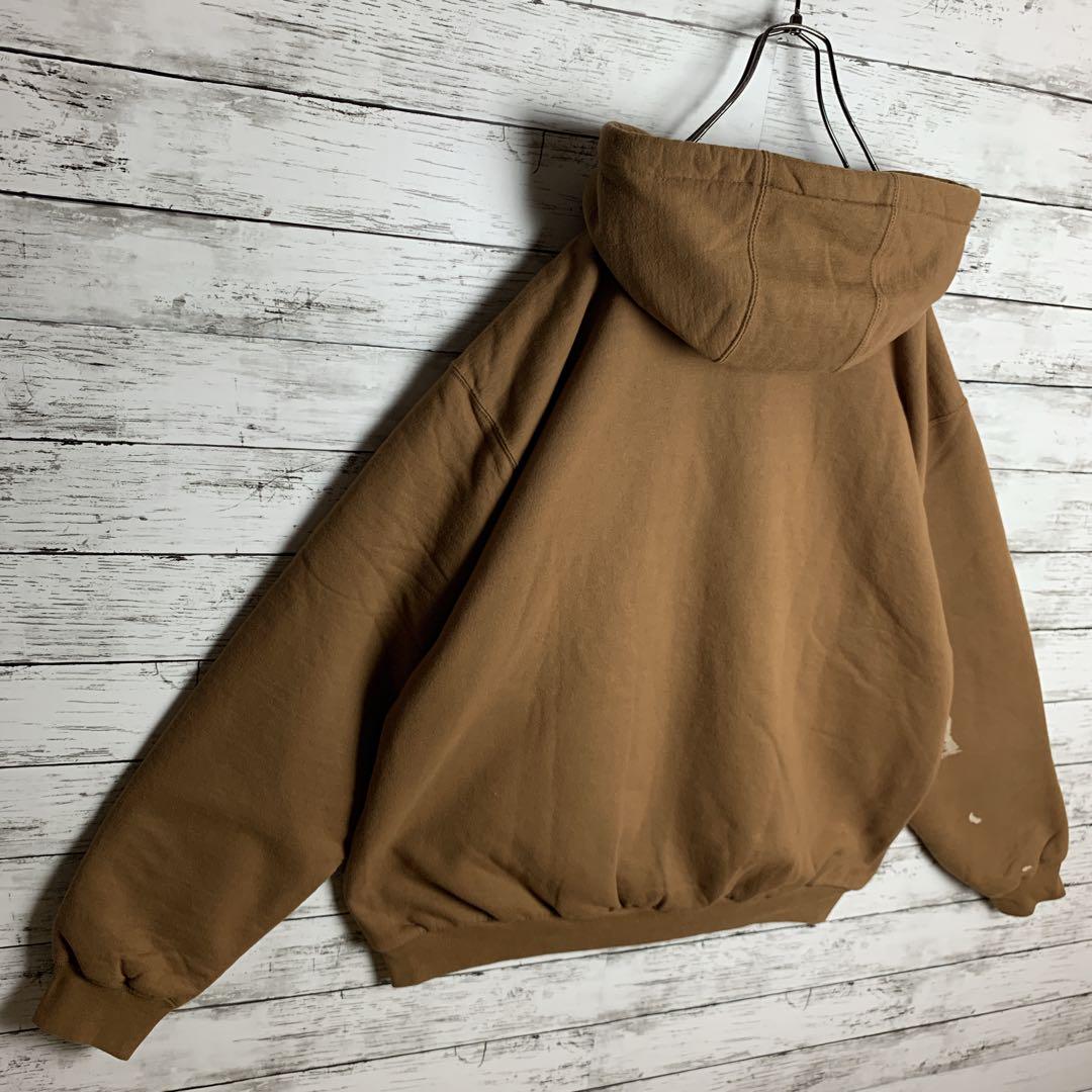 【激レア‼︎】Carhartt◎XL相当 企業 フルジップ パーカー C249