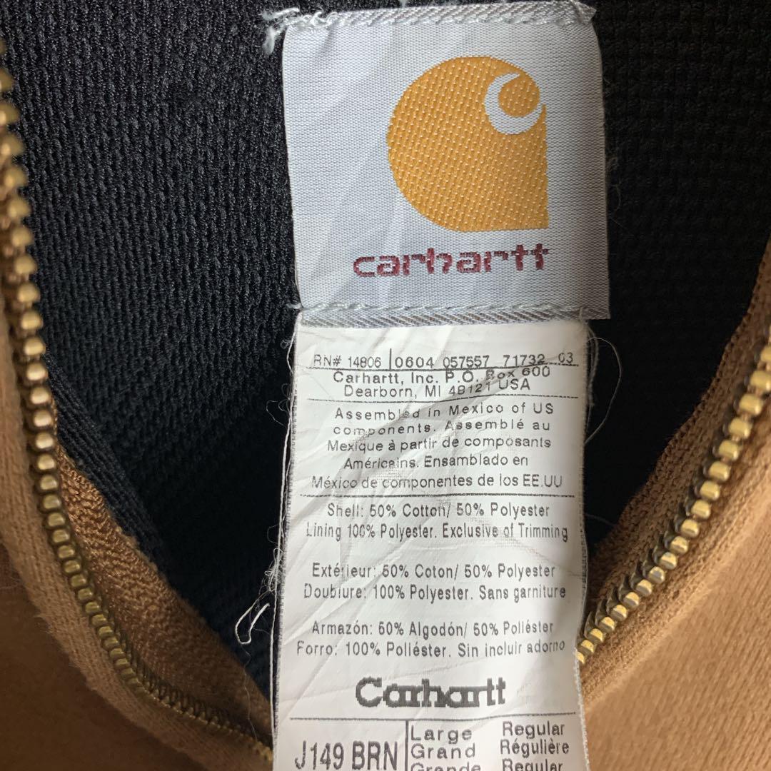 【激レア‼︎】Carhartt◎XL相当 企業 フルジップ パーカー C249