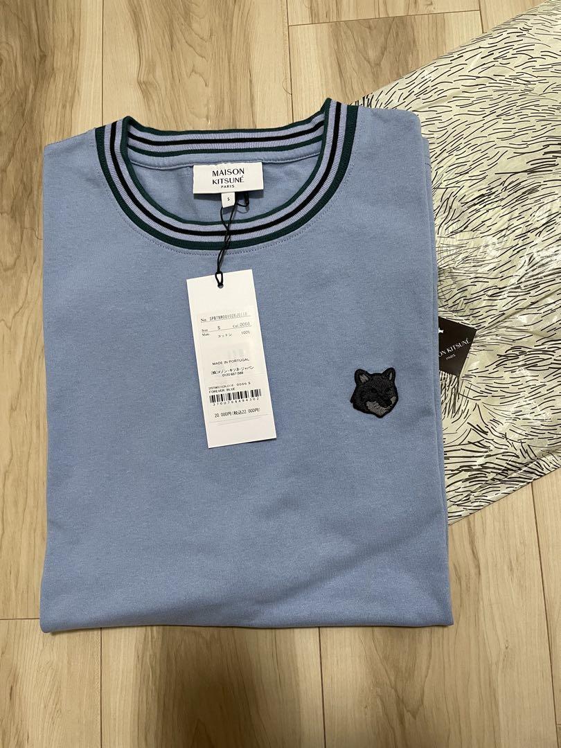 MAISON KITSUNE Tシャツ ライトブルー