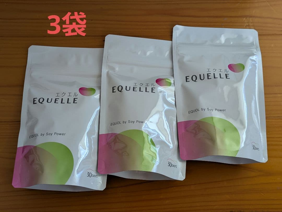新品/大塚製薬　EQUELLE エクエル　120粒　3袋