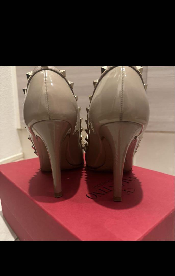 【訳あり】valentino ヴァレンティノ　スタッズパンプス