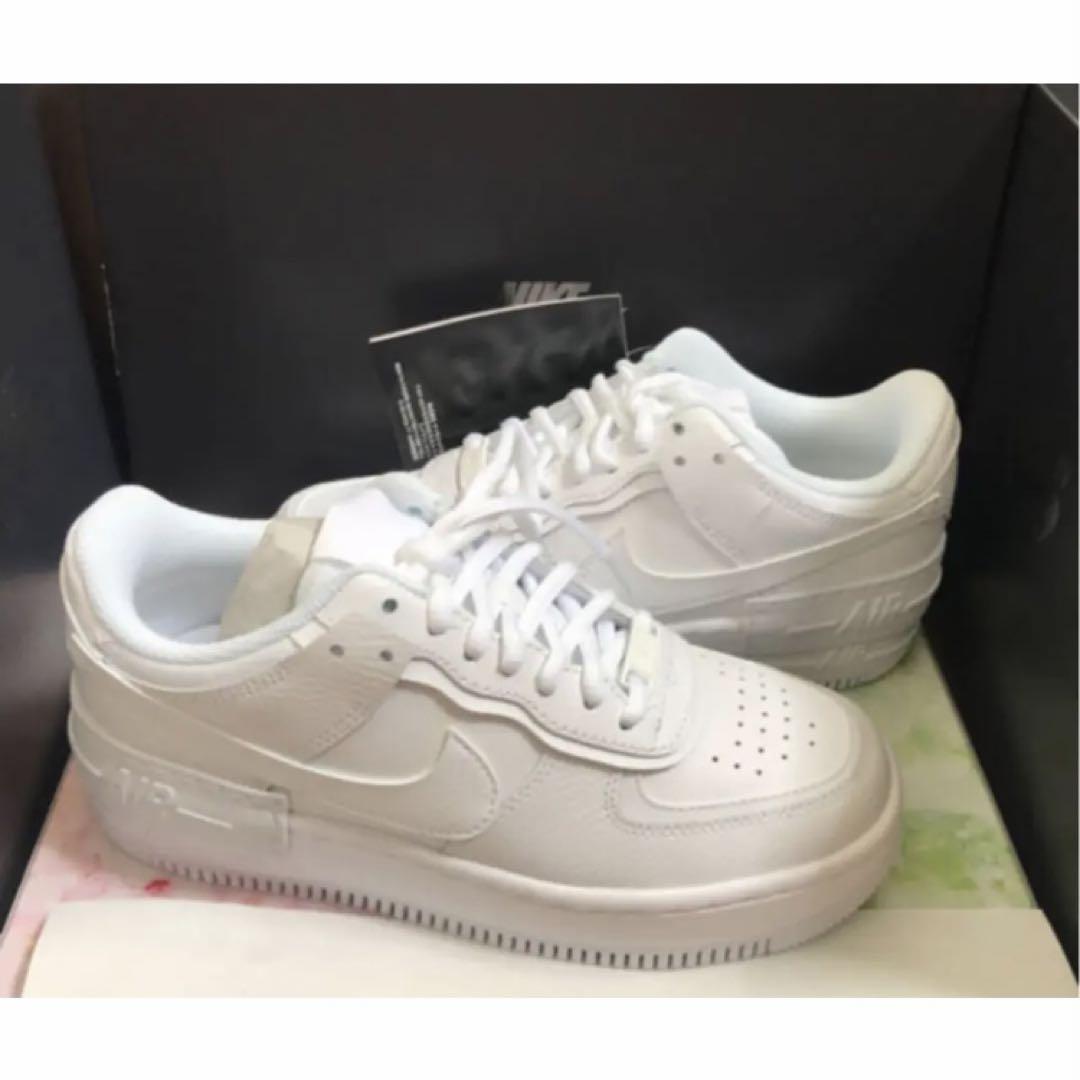 厚底 特別価格　新品、未試着。23.5 エアフォース1 シャドウ ロウ
