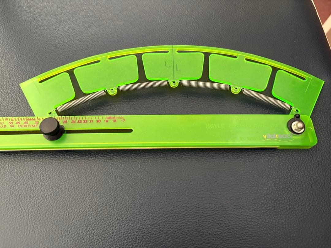 ACU-ARC ROLER カイロプラクティック用 レントゲン分析定規 米国製目立った傷や汚れなし