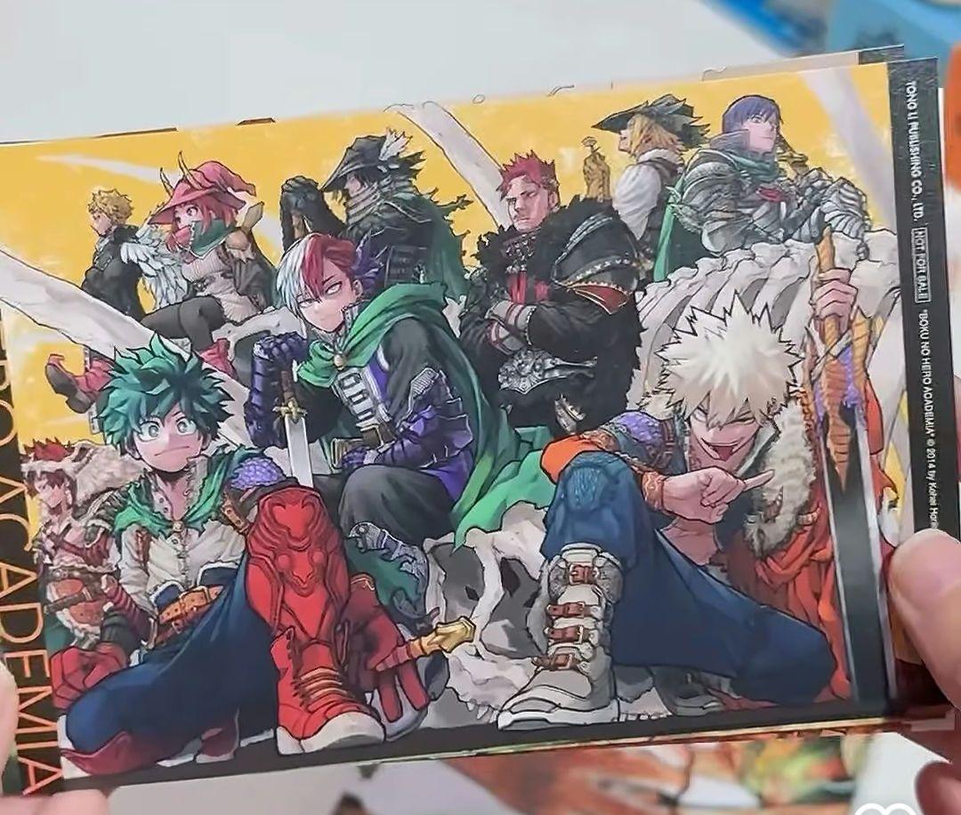 新品 台湾限定特典 僕のヒーローアカデミア 41巻 漫画 緑谷出久 爆豪勝己