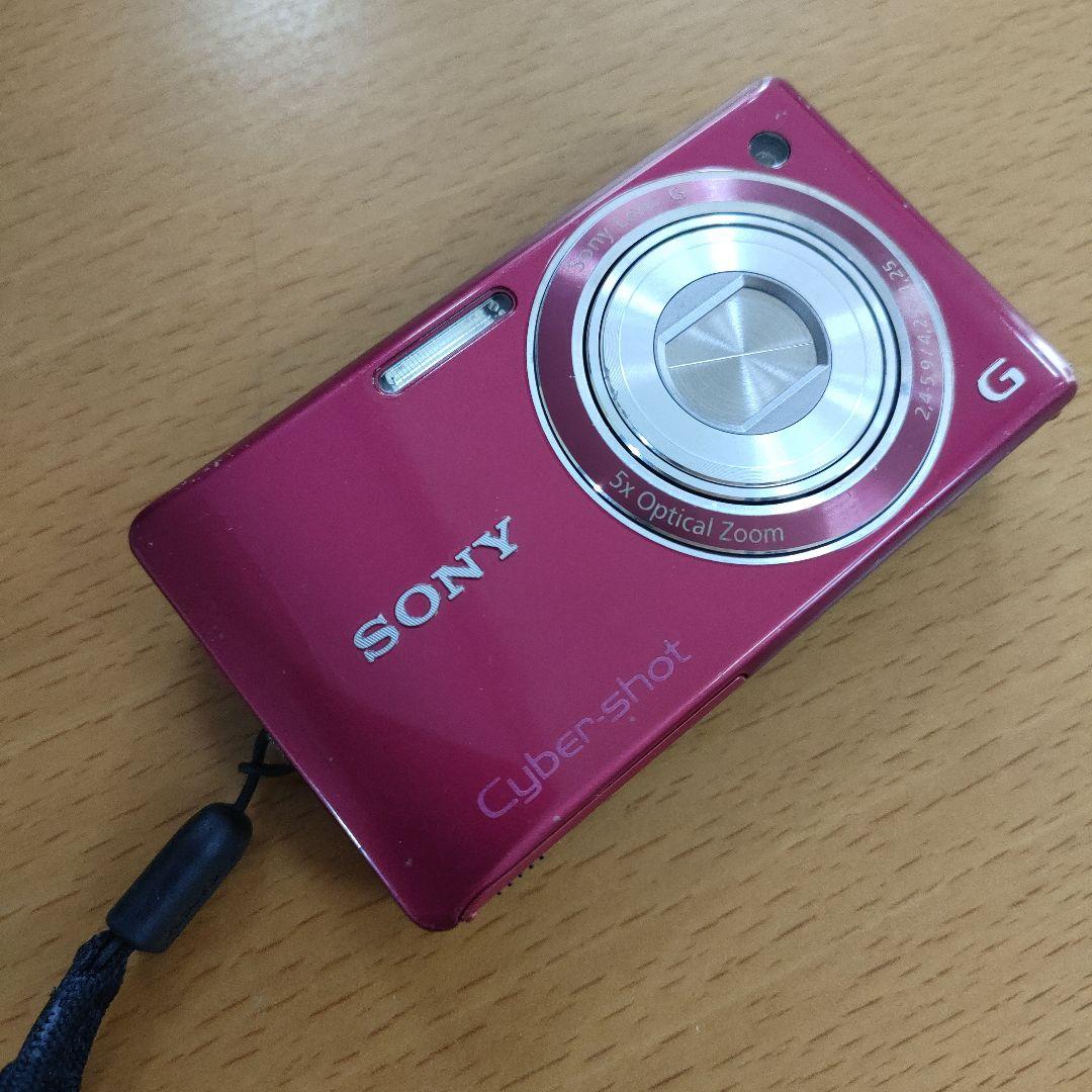 【ジャンク品】SONY Cyber-shot DSC-W380 ピンク