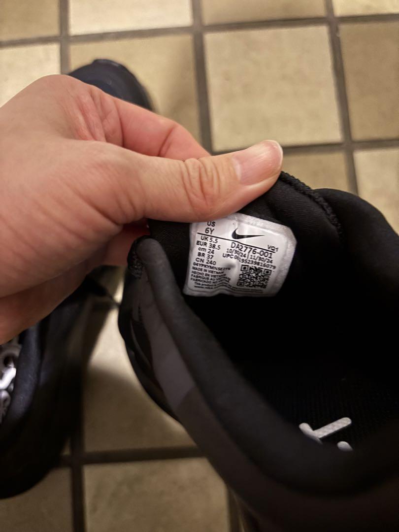 【美品中古】Nike スターランナー 3 ブラック スニーカー 24㎝