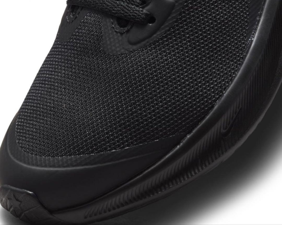 【美品中古】Nike スターランナー 3 ブラック スニーカー 24㎝
