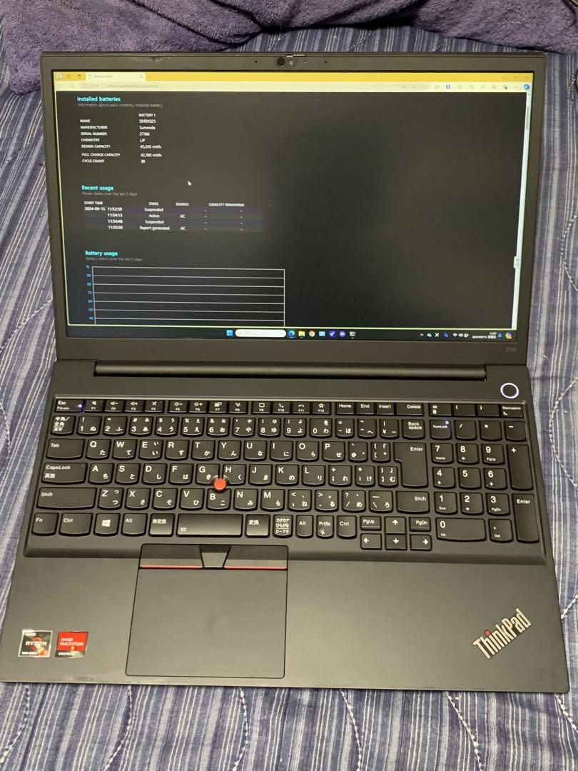 【新品同様】ThinkPad E15 Gen3 豪華5点セット 【新品同様】ThinkPad E15 Gen3 豪華5点セット