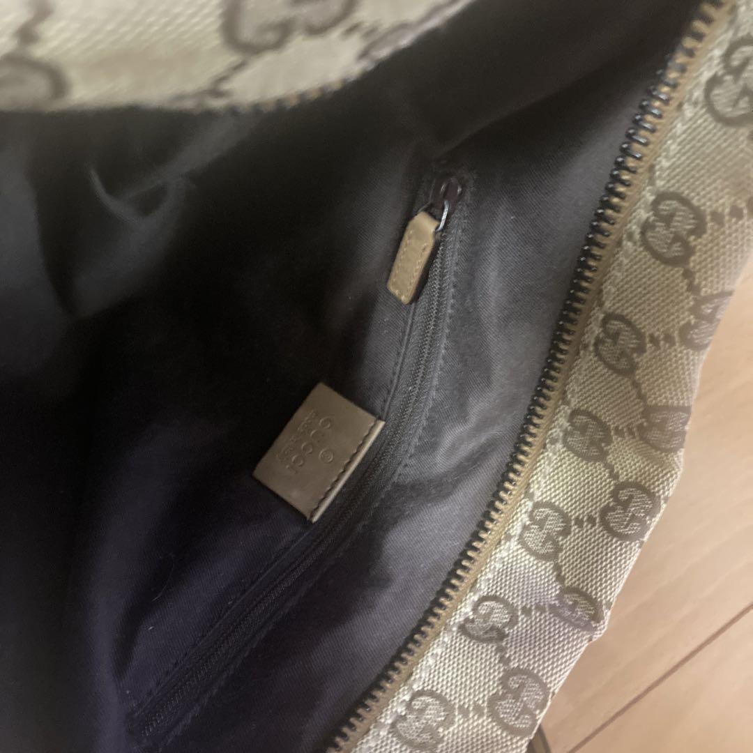 ベージュバッグ 収納袋付き