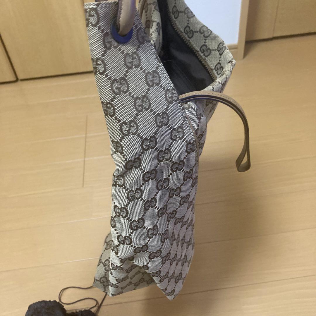 ベージュバッグ 収納袋付き