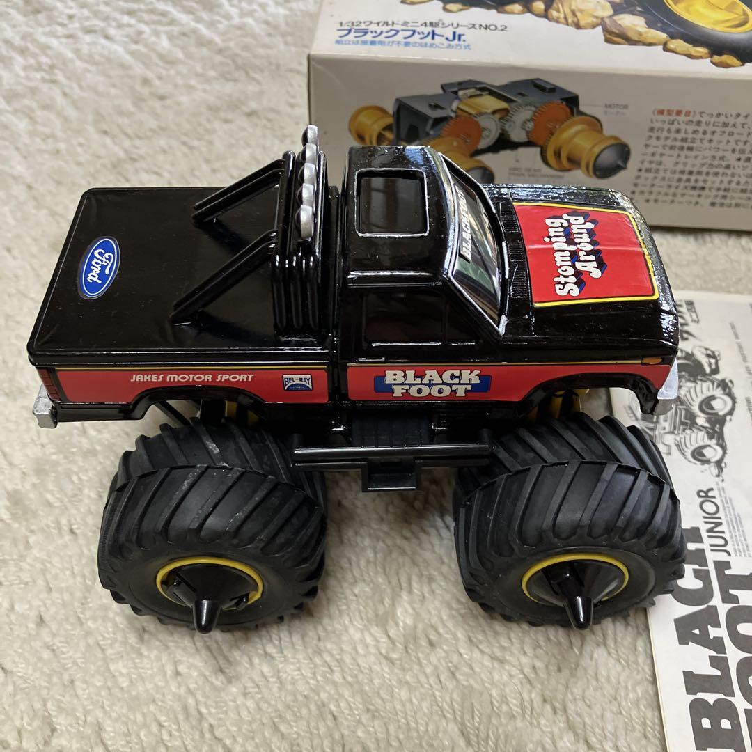 ブラックフットJr モンスタービートルJr タミヤ ワイルドミニ四