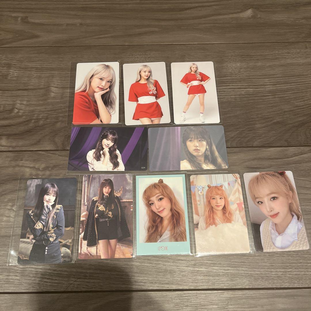 IZ*ONE   イェナ　サノク　トレカ　バラ売り⭕️ IZ*ONE イェナ サノク トレカ バラ売り⭕️ CD