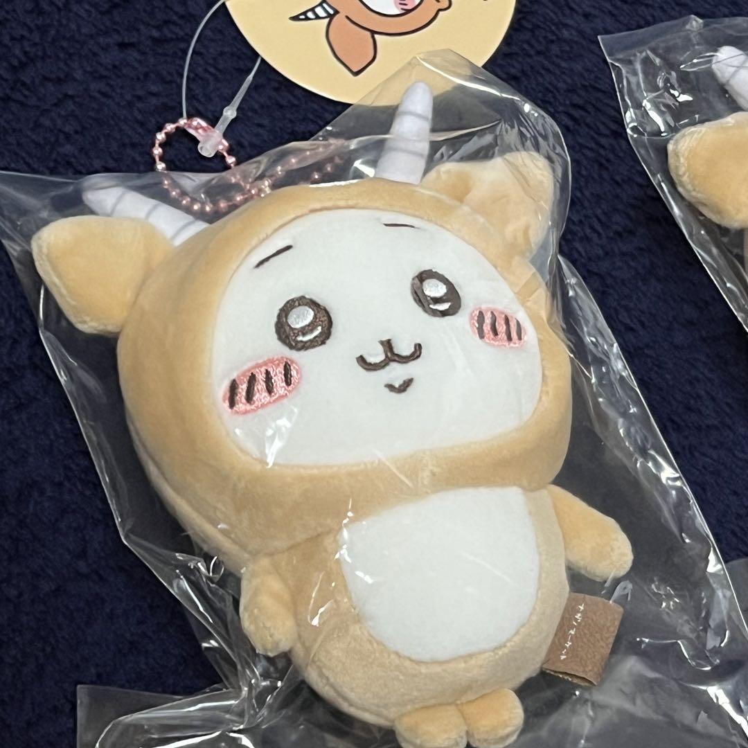 ナガノマーケット　早インパラを被った　ちいかわ　ハチワレ　マスコット　2個セット