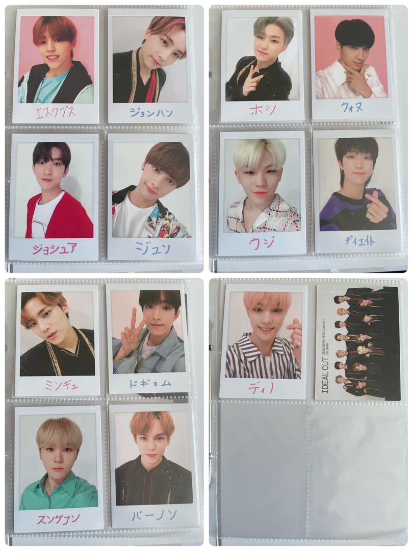 SEVENTEEN IDEAL CUT IN JAPAN トレカ 2018 SEVENTEEN CONCERT 'IDEAL CUT'IN JAPAN トレーディング
