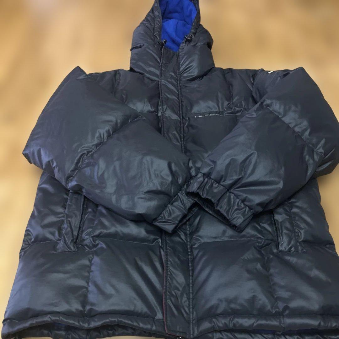 TOMMY HILFIGER ダウンジャケット L ネイビー/ブルー