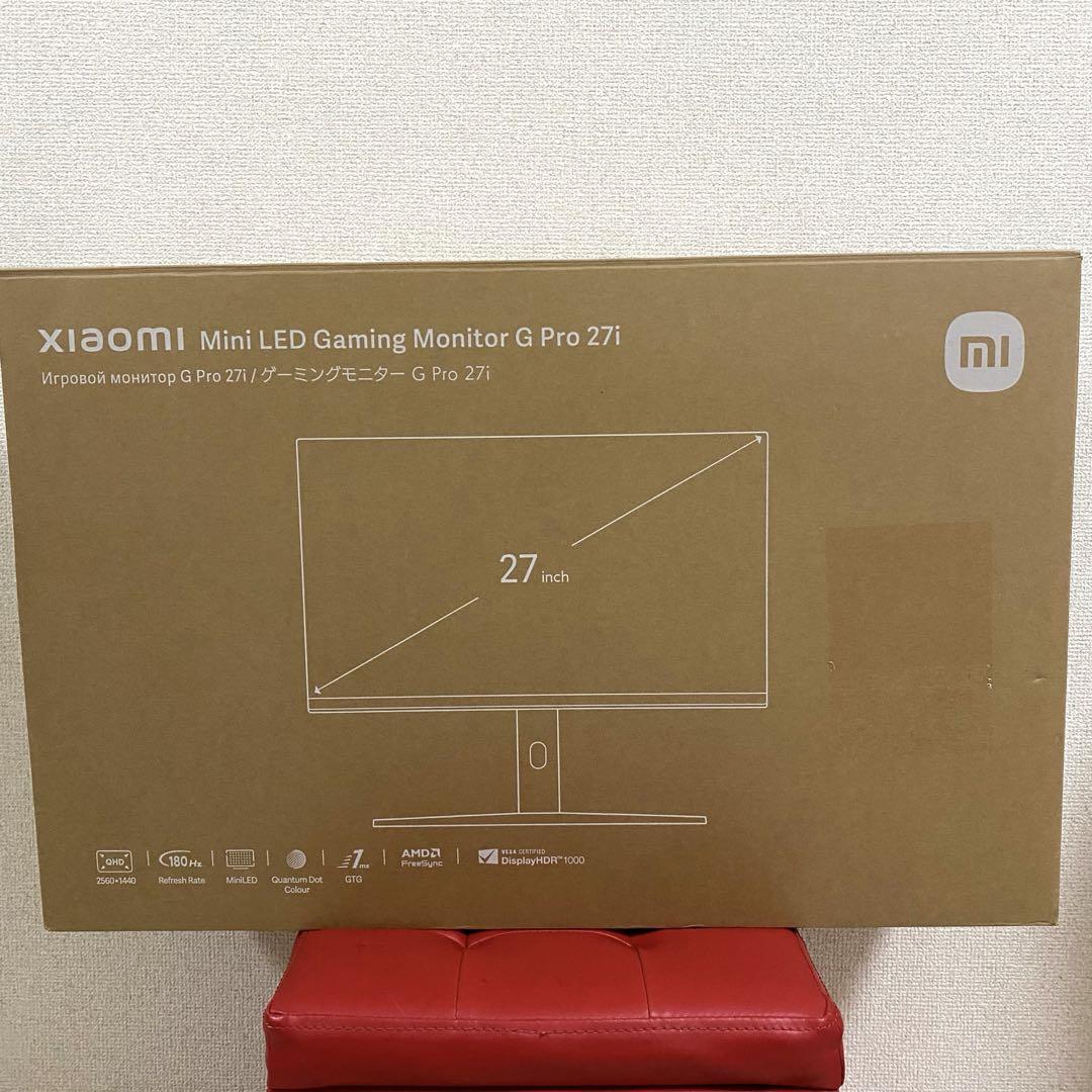 Xiaomi Mini LEDゲーミングモニター G Pro 27i WQHD