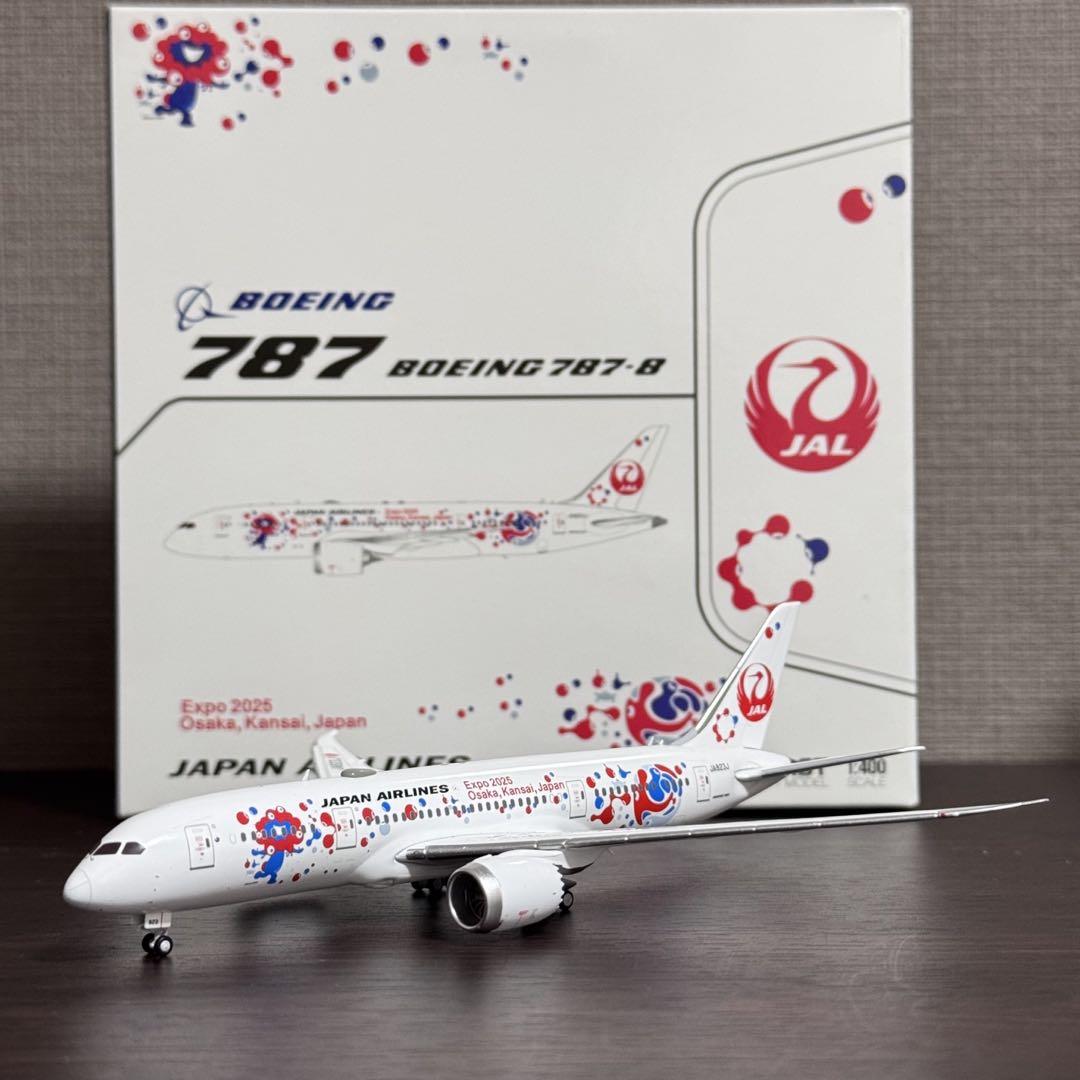 JCWings JAL B787-8 関西万博 JA823J 1/400 - メルカリ