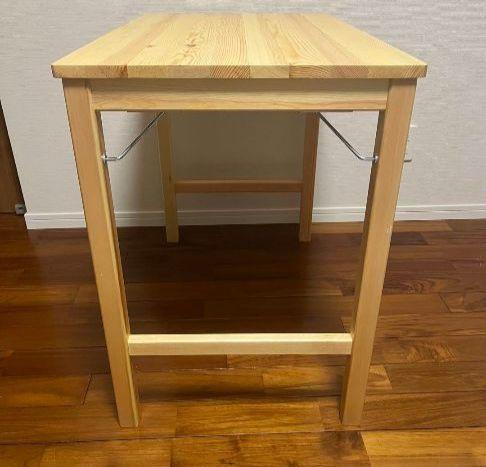 【無印良品】パイン材テーブル・折りたたみ