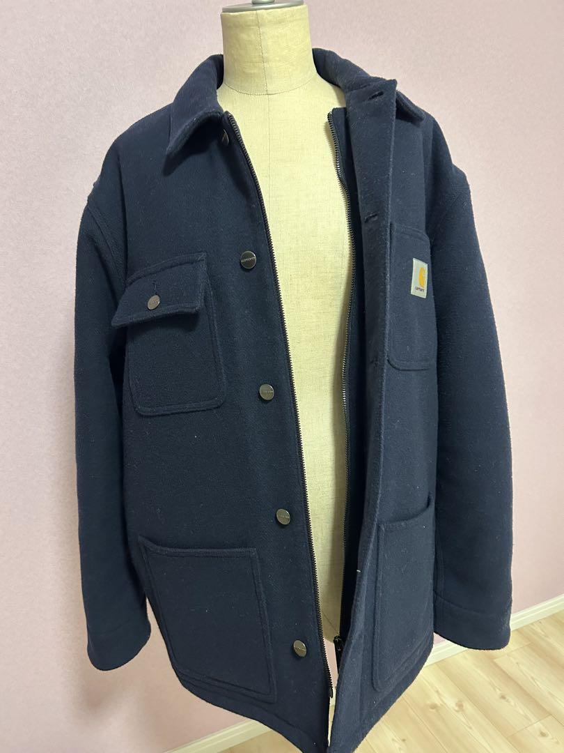 Carhartt カーハート　ネイビージャケット ウール　チョアコート