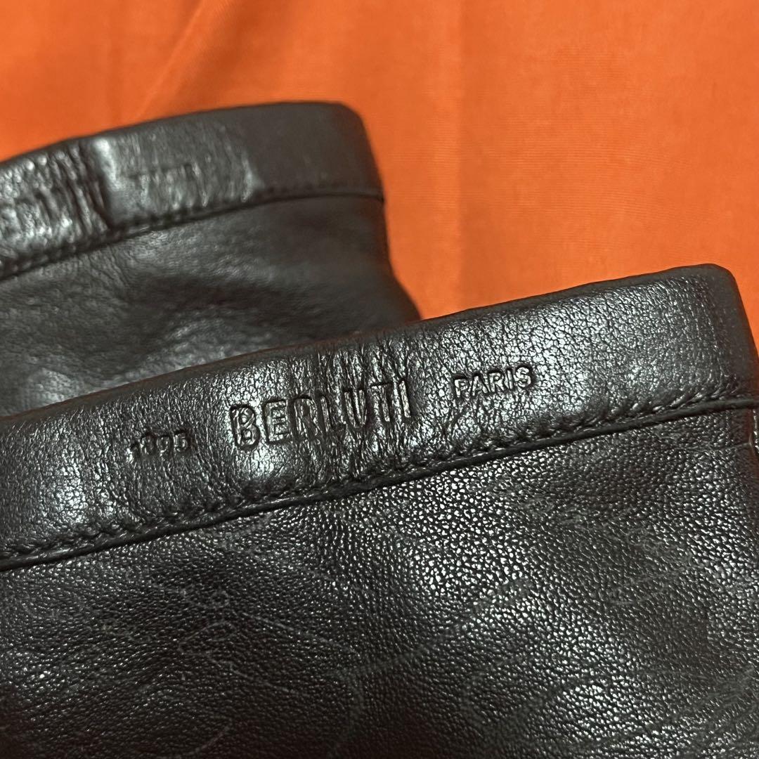 ベルルッティ　レザーグローブ