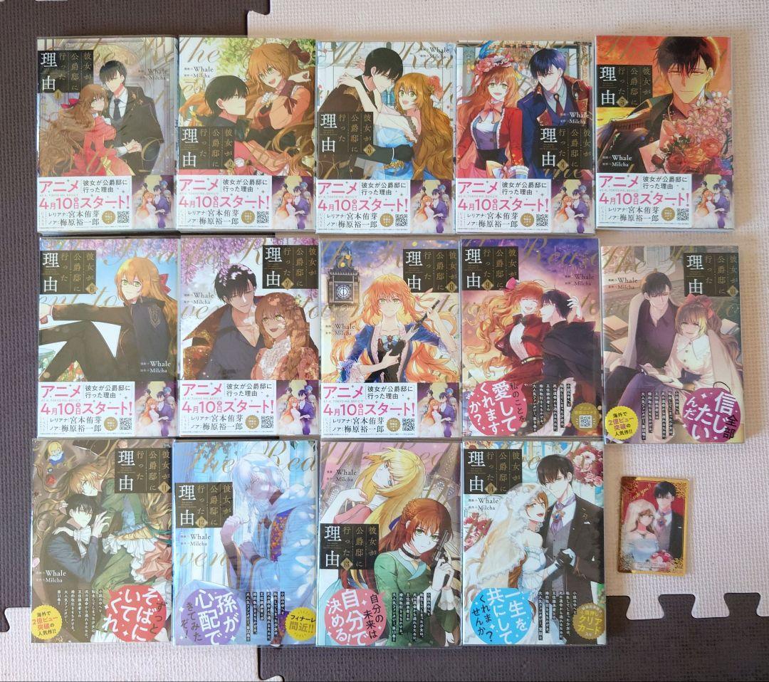 【hiro】彼女が公爵邸に行った理由 全巻セット 新品]彼女が公爵邸に行った理由 (1-14巻 全巻) 全巻セット