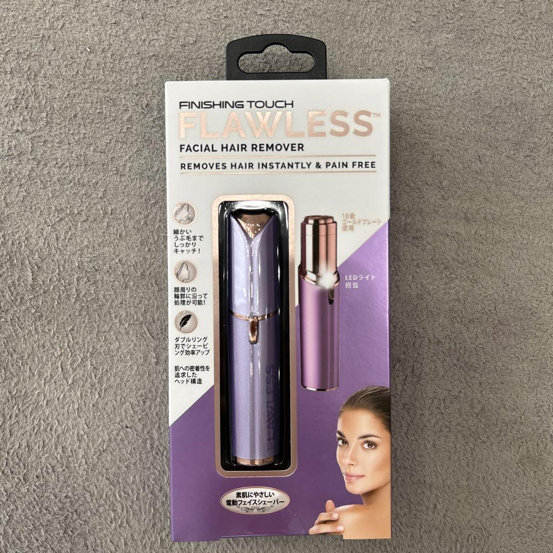 フローレス フェイス プレミアム 電動シェイバー 交換ヘッド付き