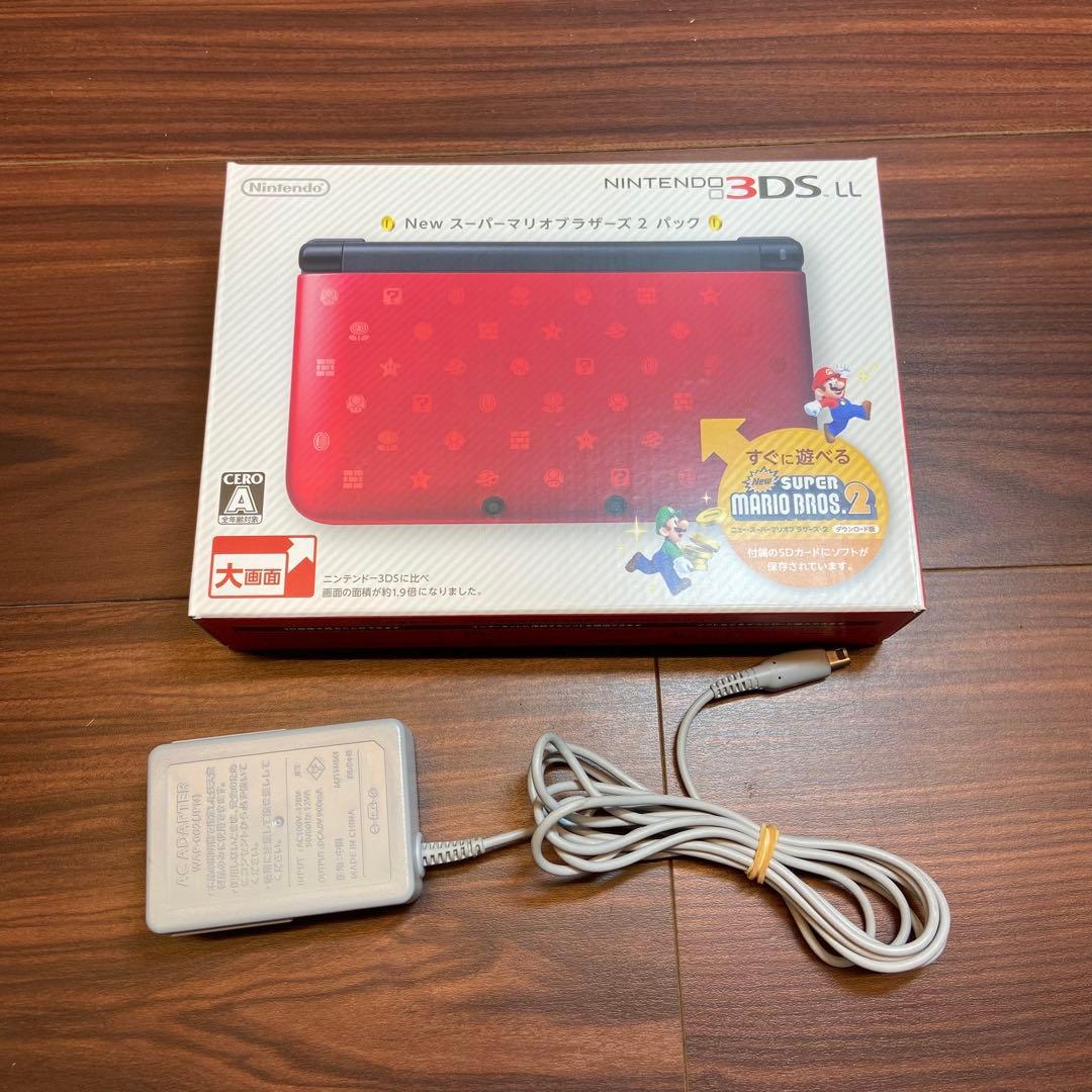 ニンテンドー 3DSLL 本体 スーパーマリオブラザーズ2 4715Nintendo 3DS