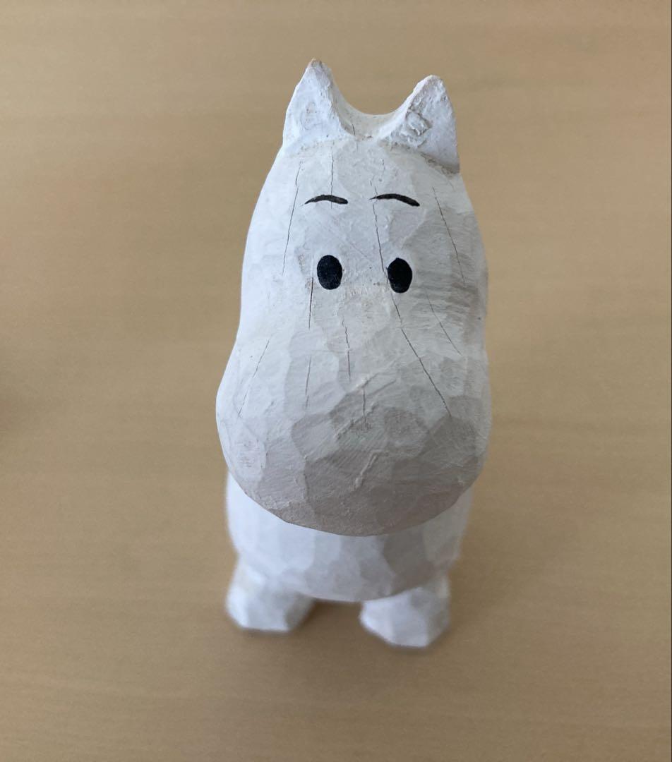ムーミン 木彫り置き物 3体セット