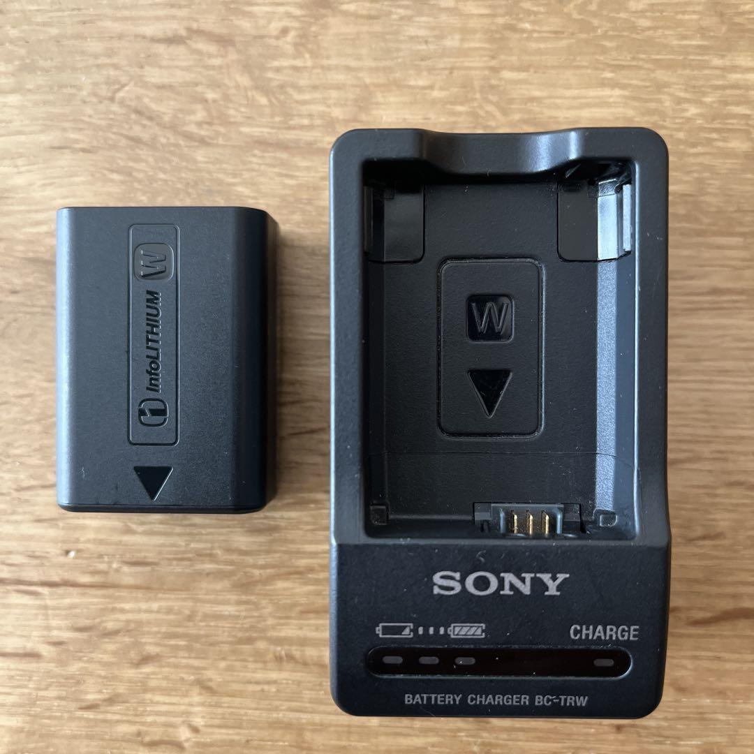 SONY BC-TRW 充電器 + NP-FW50