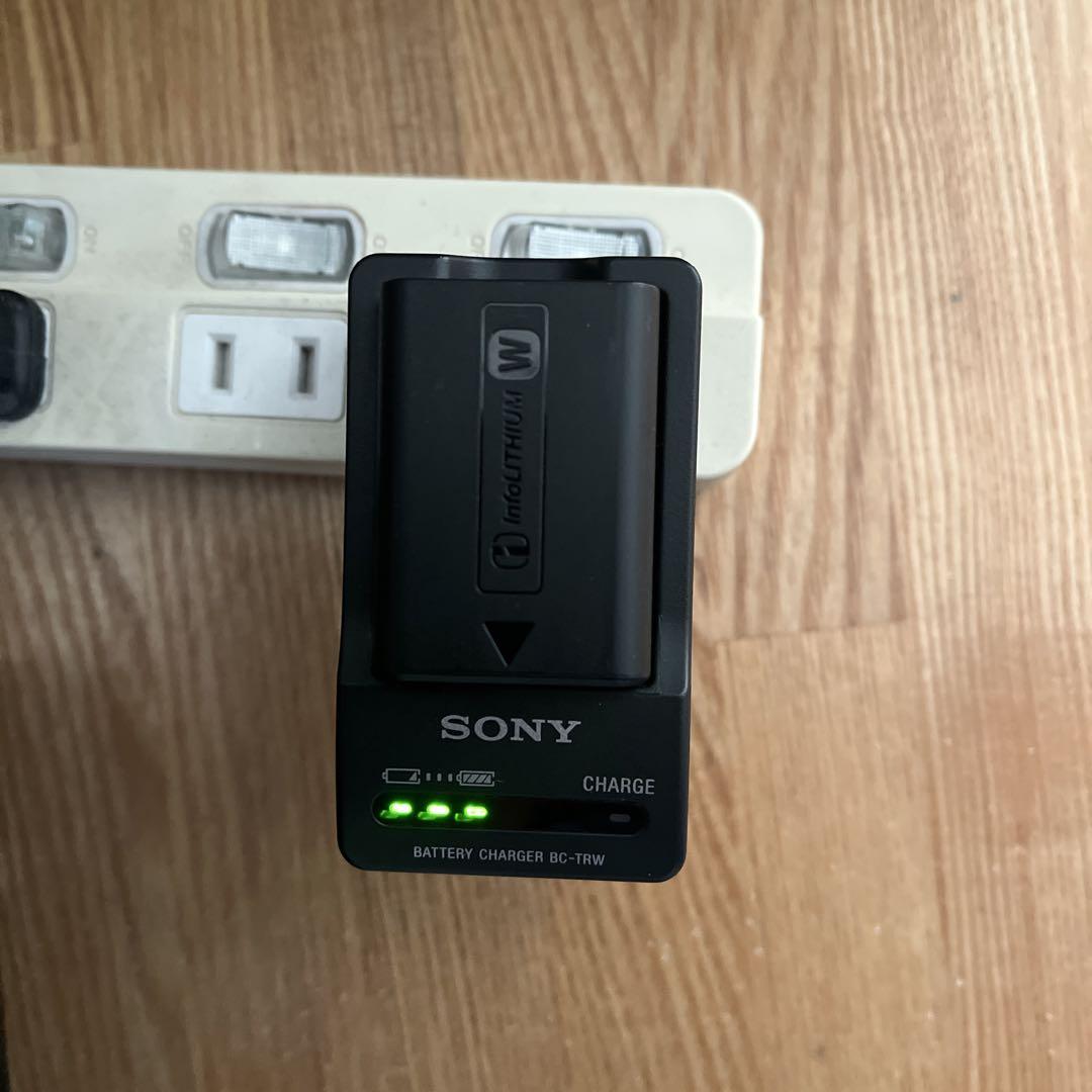 SONY BC-TRW 充電器 + NP-FW50