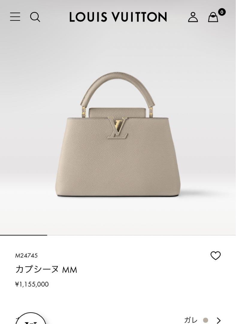 LOUIS VUITTON カプシーヌ MM ガレ