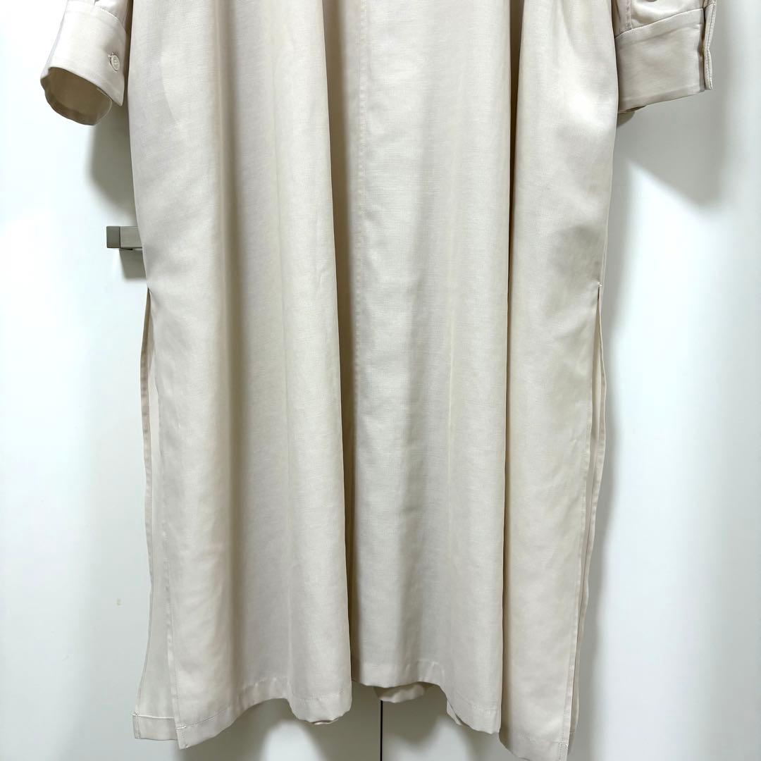 新品タグ付 23区 24SS シアーマットクロスロングシャツ ベルト欠品 新品タグ付 23区 24SS シアーマットクロスロングシャツ ベルト欠品