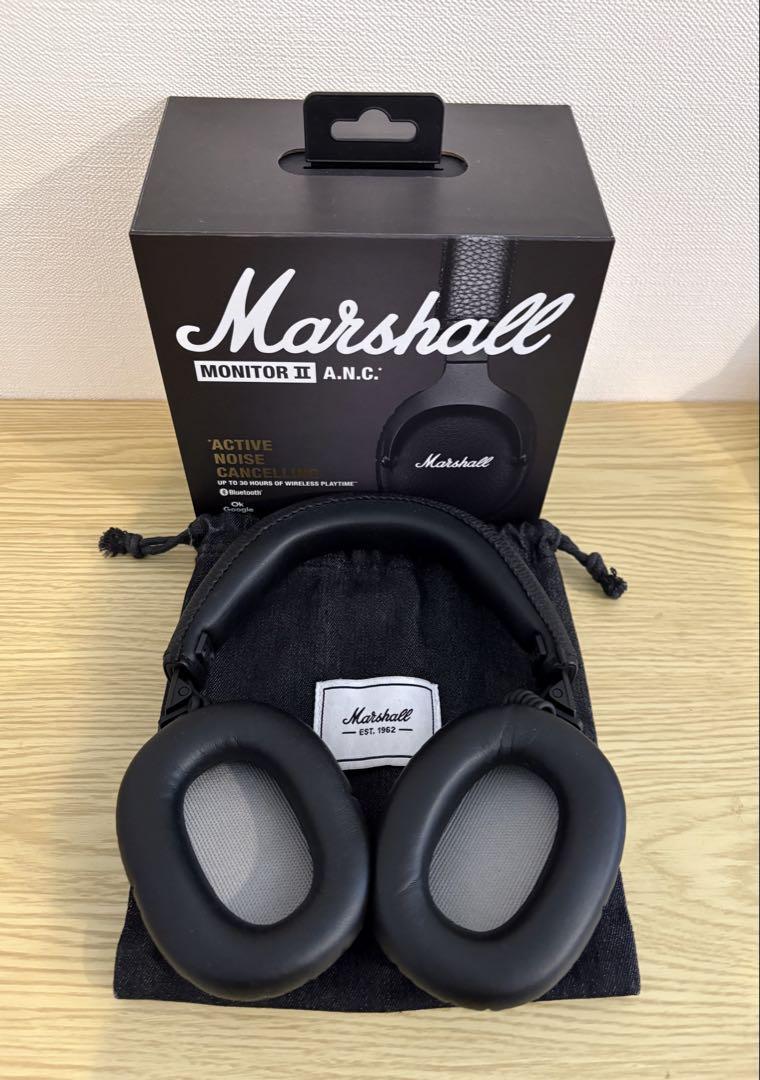 マーシャル Marshall MonitorⅡA.N.C ブラック