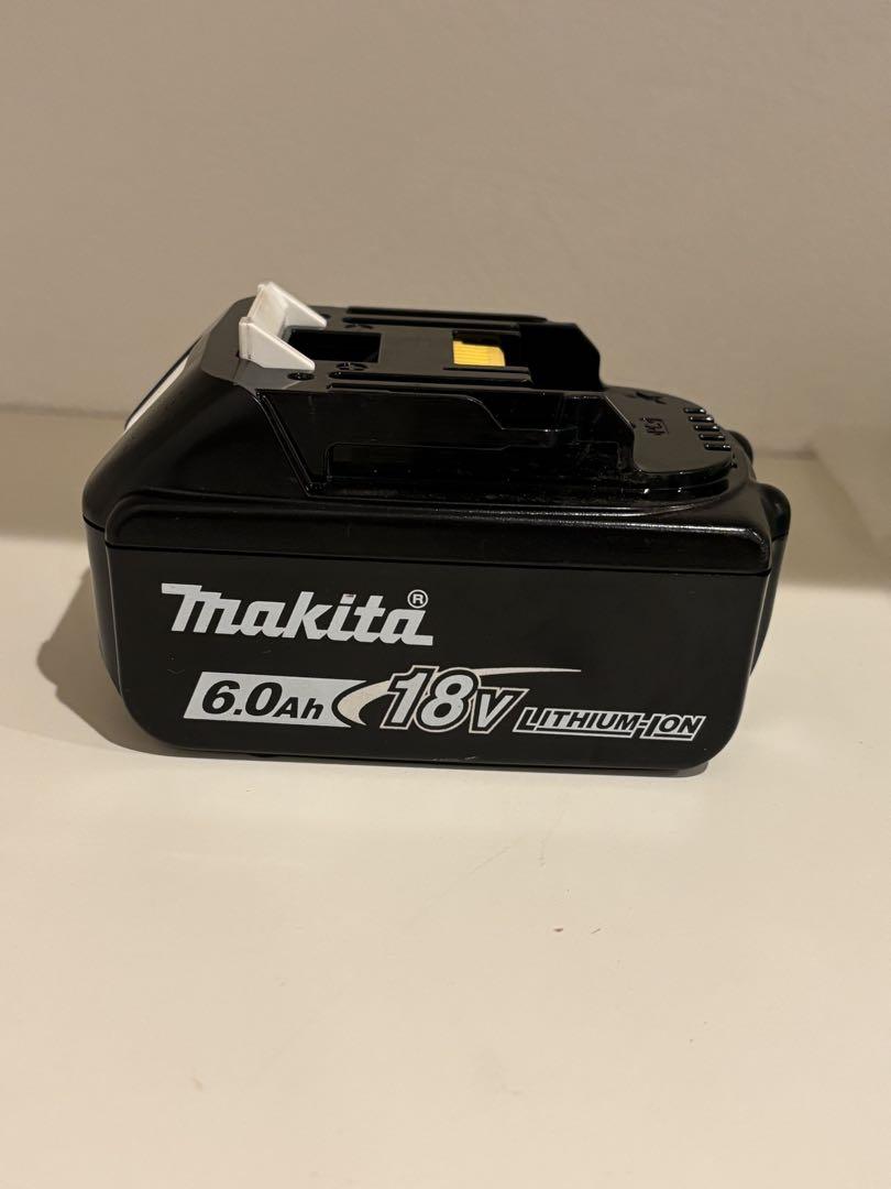 マキタ　バッテリー　18v 6.0ah