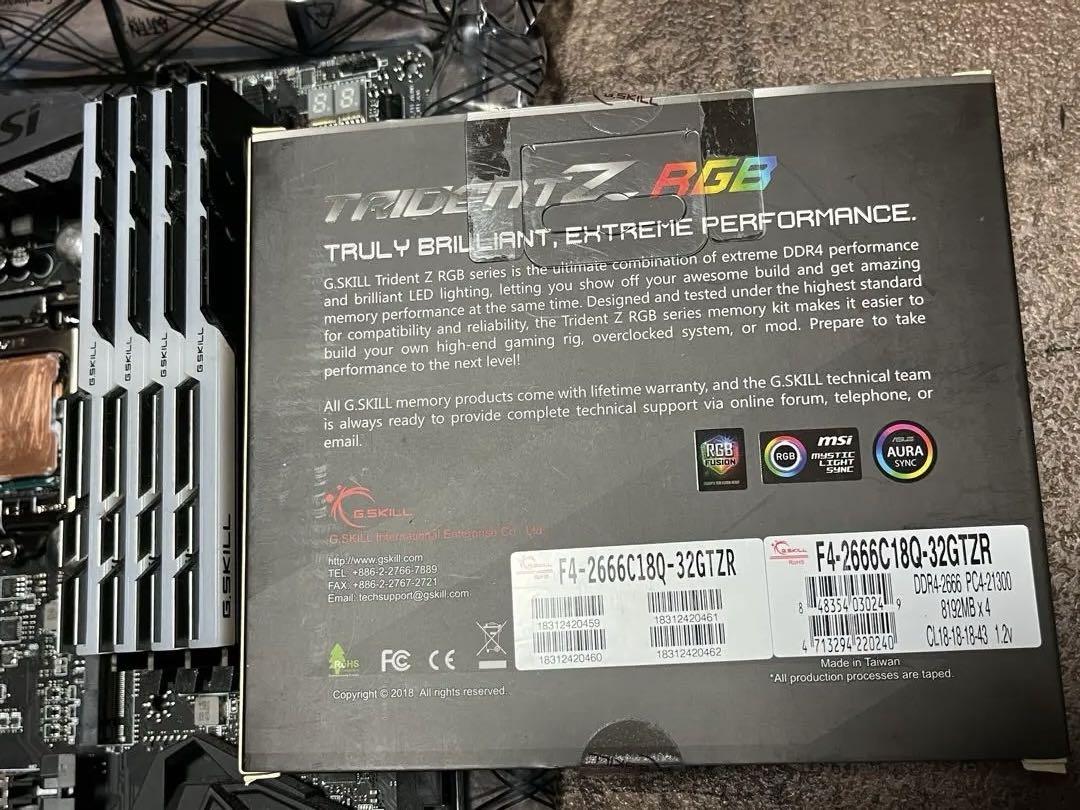 ゆなさん専用　MSI MEG Z390 ACE/i9-9900K