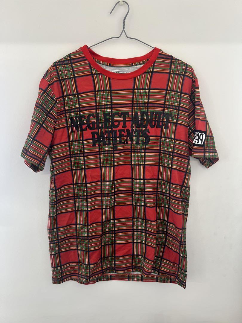 古着 NEGLECT ADULT PATiENTS チェック柄Tシャツ XL - メルカリ