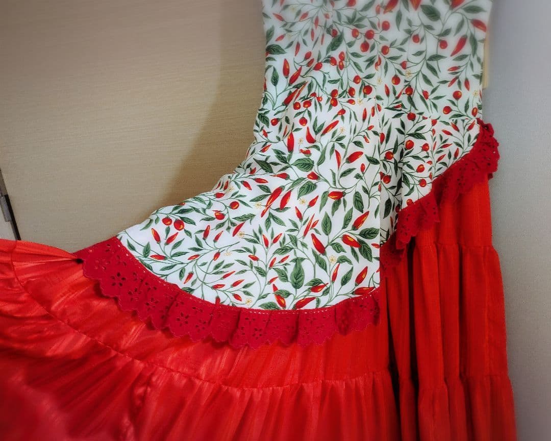 フラメンコ衣装 ワンピース シージョ目立った傷や汚れなし