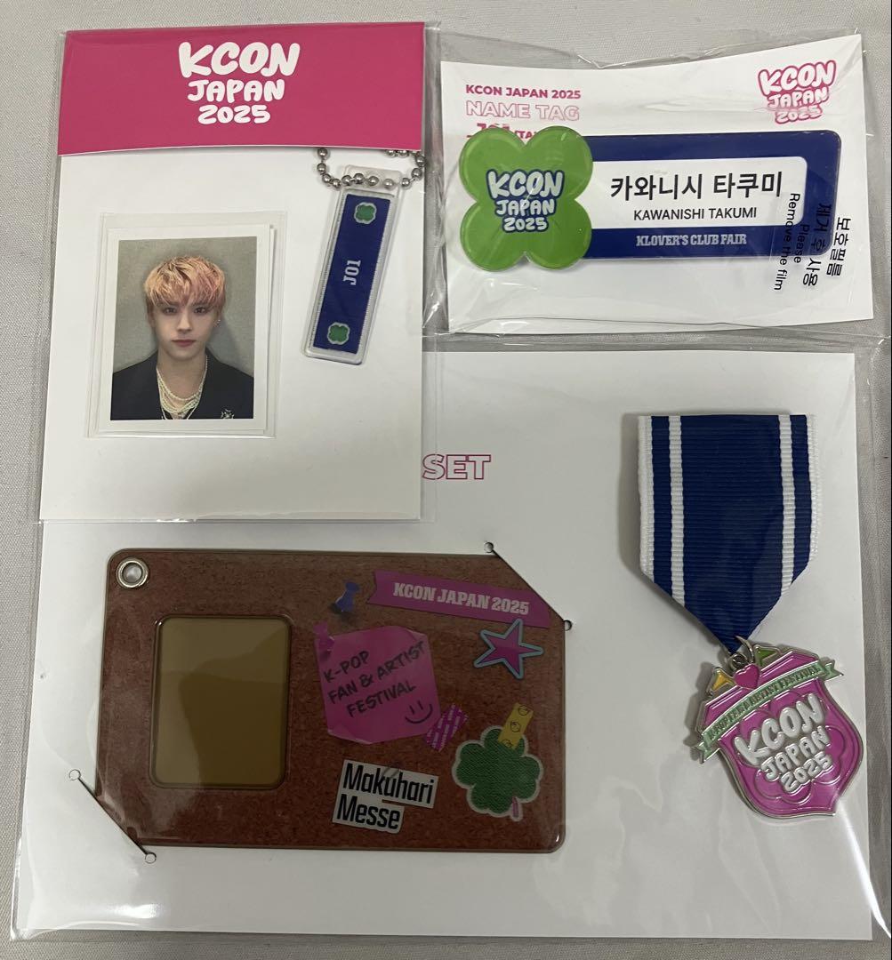 JO1 川西拓実 KCON ネームタグ バッジ & IDカード ホルダー