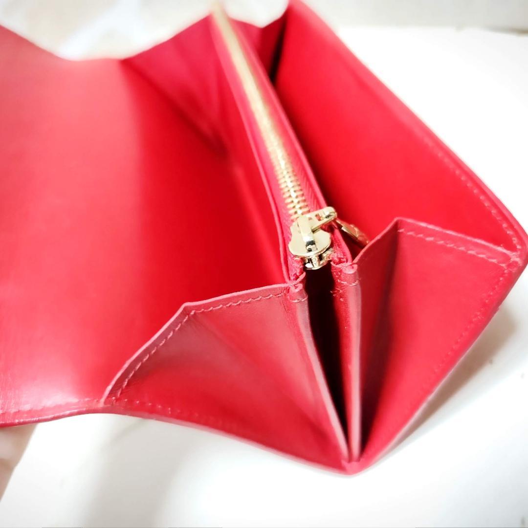 ✨美品✨ルイビトン　ヴェルニ　ポルトフォイユサラ　エナメル　長財布 レッド ☆LOUISVUITTON ヴェルニ ポルトフォイユ サラ 長財布 レッド 美品