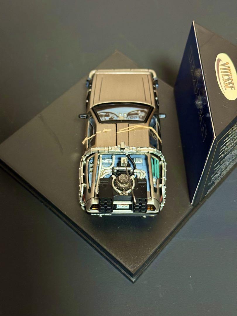 1/43ダイキャストムービーコレクション　バックトゥザフューチャー デロリアン