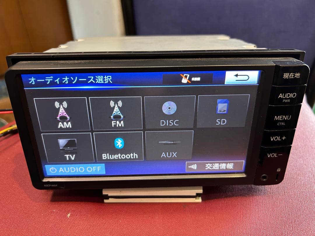 トヨタ純正メモリーナビ Bluetooth CD TVTOYOTA BRIGHTFACE_UK