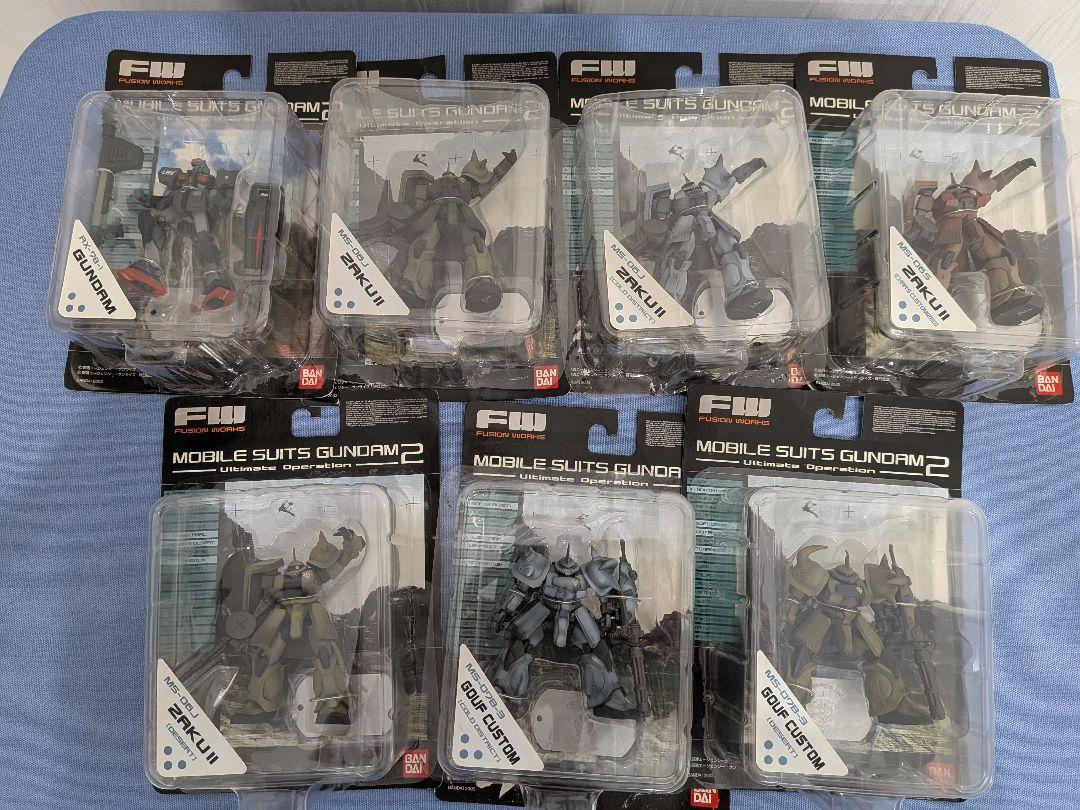 MOBILE SUITS GUNDAM 2 7種類