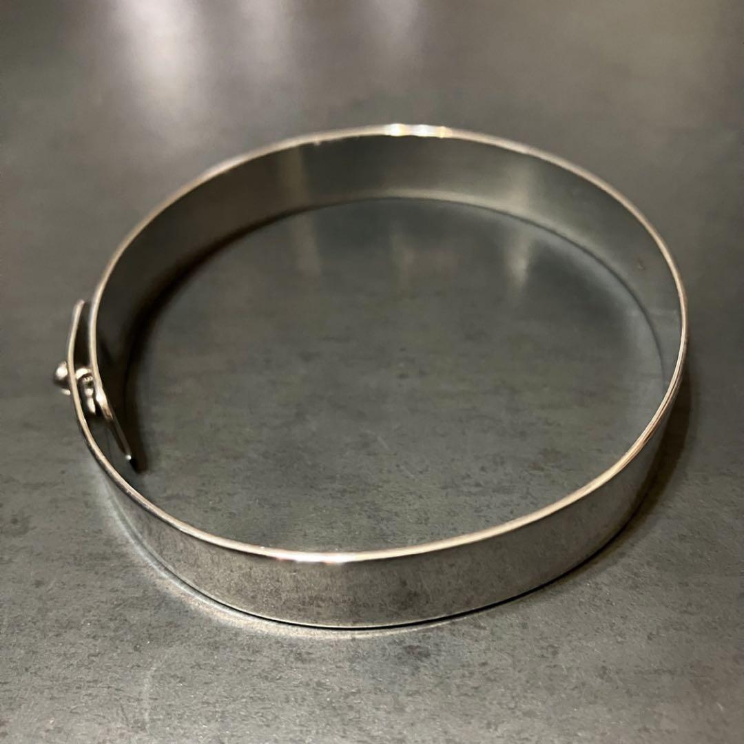 SILVER925 PLANE BANGLE/BRACELET/シルバー/ブレス