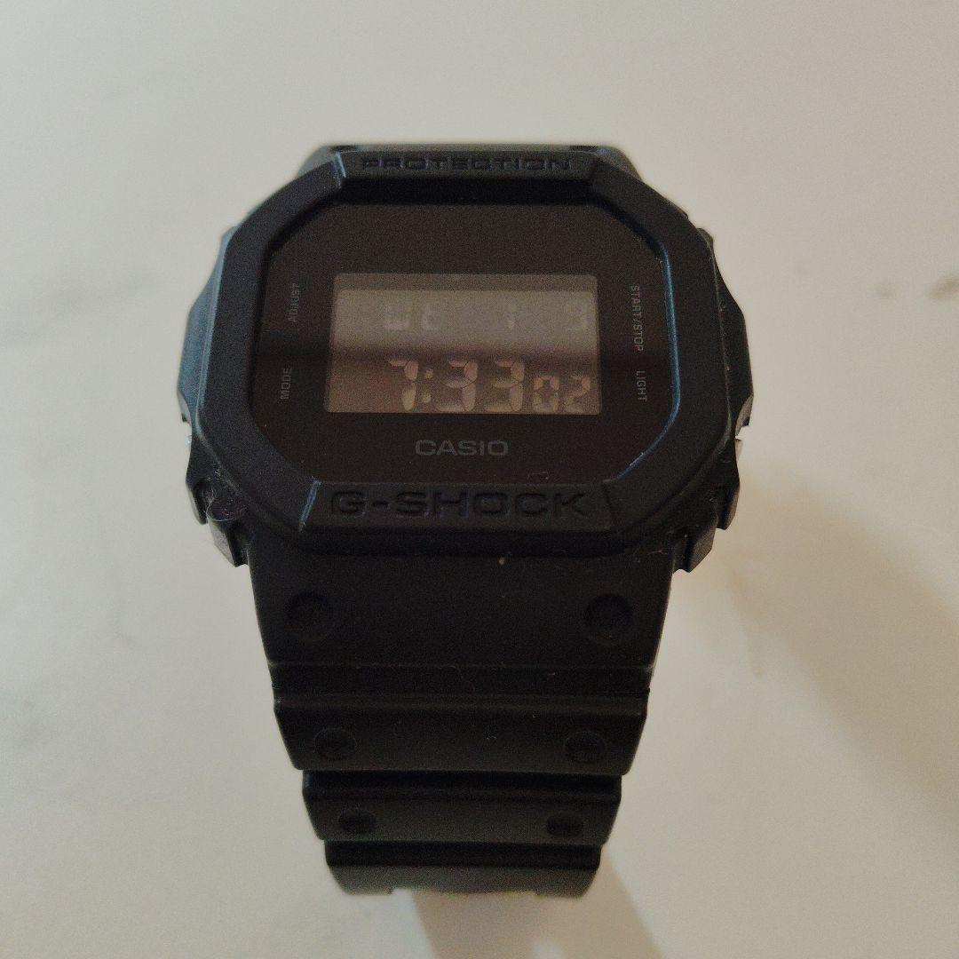 CASIO G-SHOCK デジタル腕時計 ブラック - メルカリ