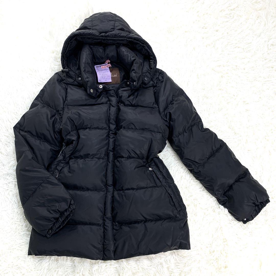 美品【モンクレール】ダウンジャケット　エベレスト　黒　0 極美品 国内正規品 MONCLER モンクレール エベレスト 0 ブラック