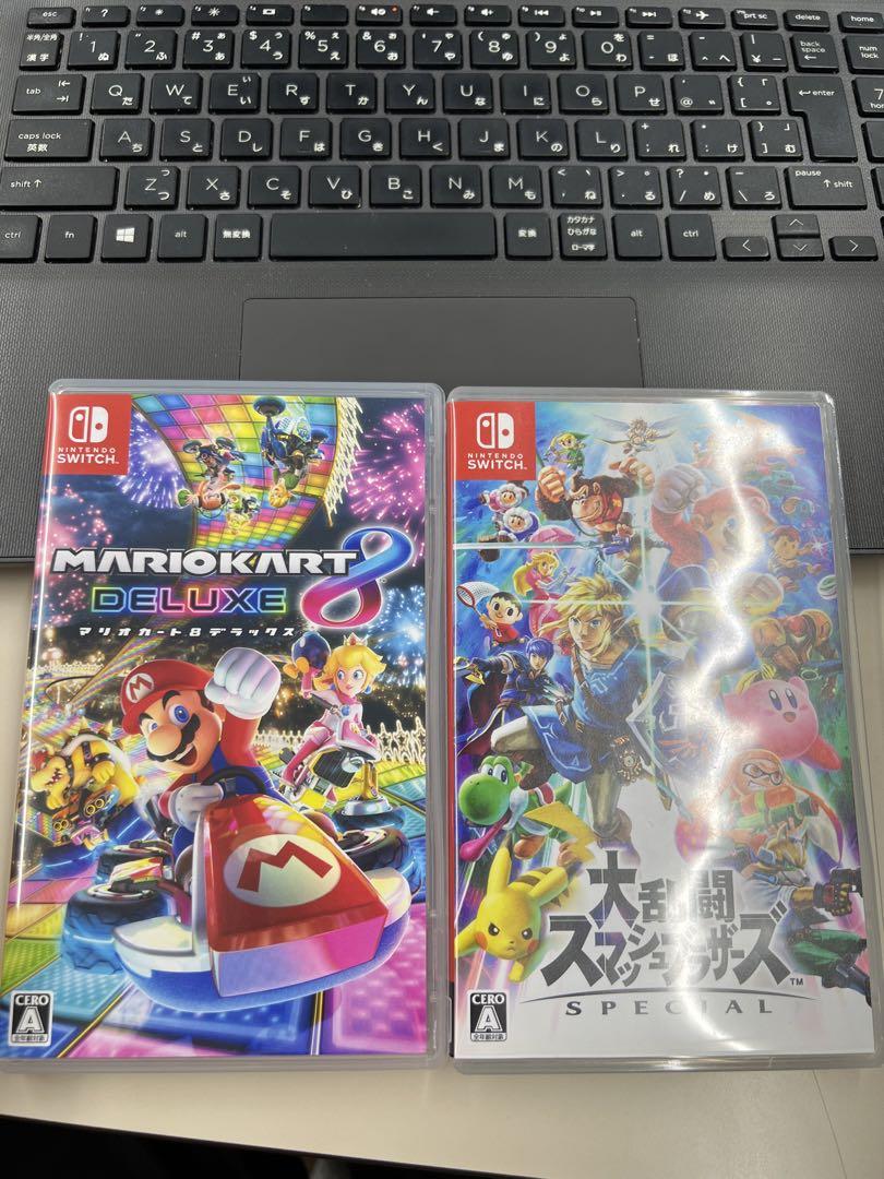 【正規品】 中古美品】マリオカート8 スマブラ Switch ニンテンドースイッチ Nintendo Switch