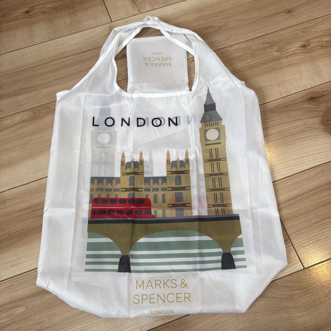【新品未開封】 王家の紋章 エコバッグ MARKS&SPENCER エコバッグ - メルカリ
