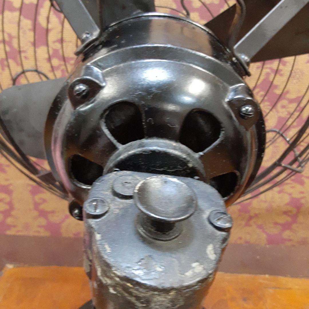 ヴィンテージ 卓上扇風機 黒