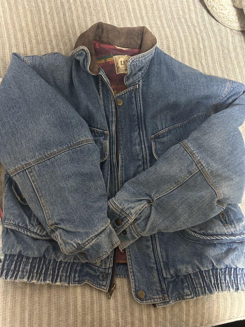 Levi's デニムジャケット ストライプ柄